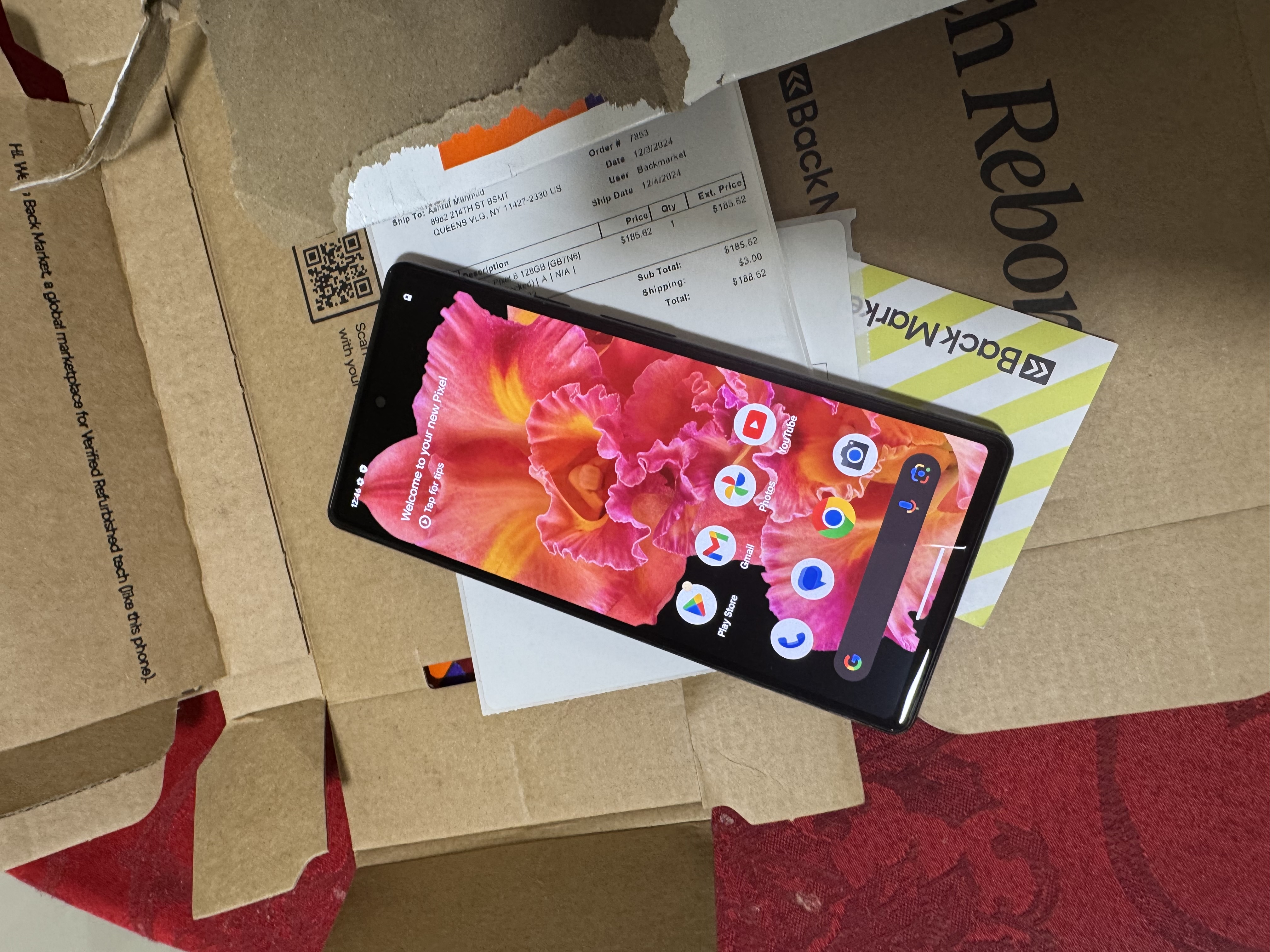 Google Pixel 6 128GB - Coral - Unlocked | Back Market