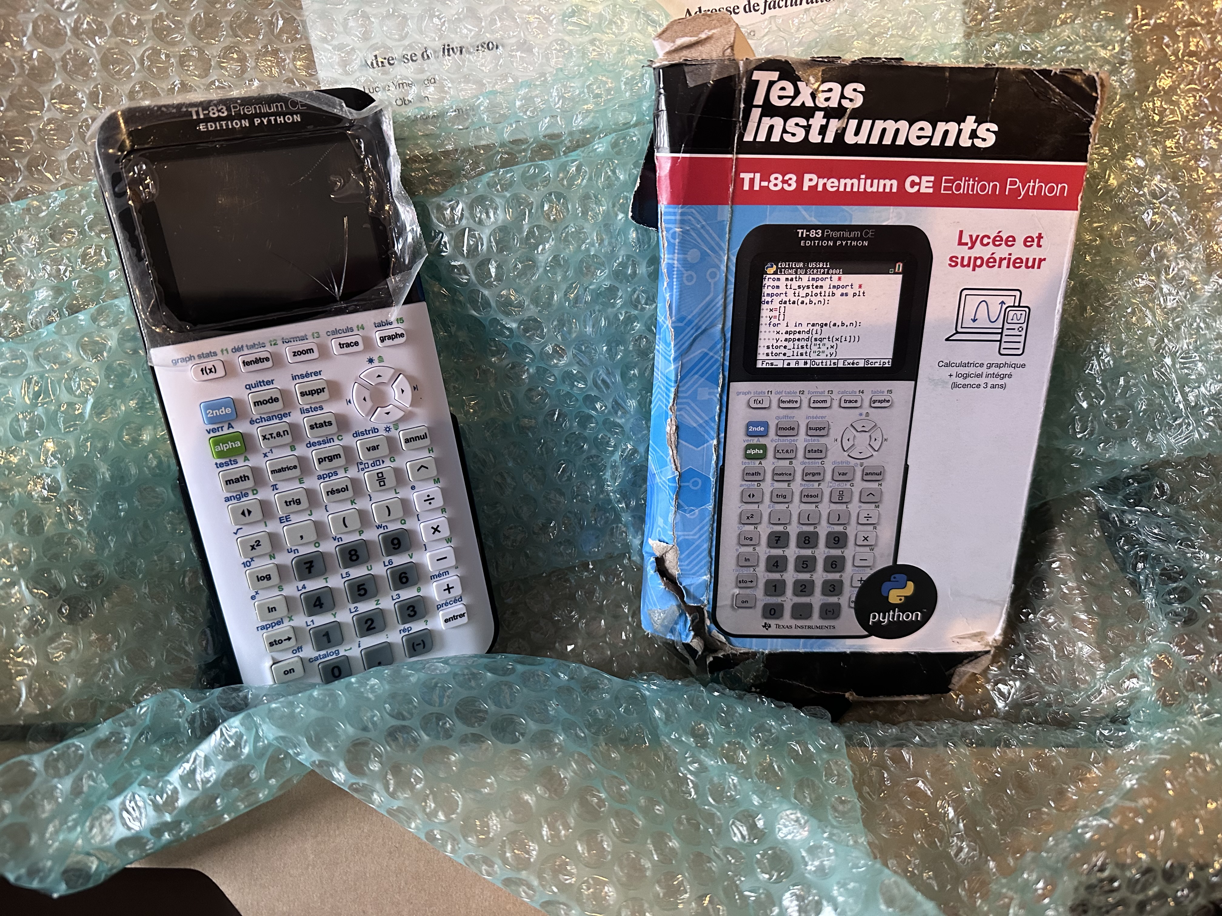 TI TI-83 Premium CE Python - acheter sur
