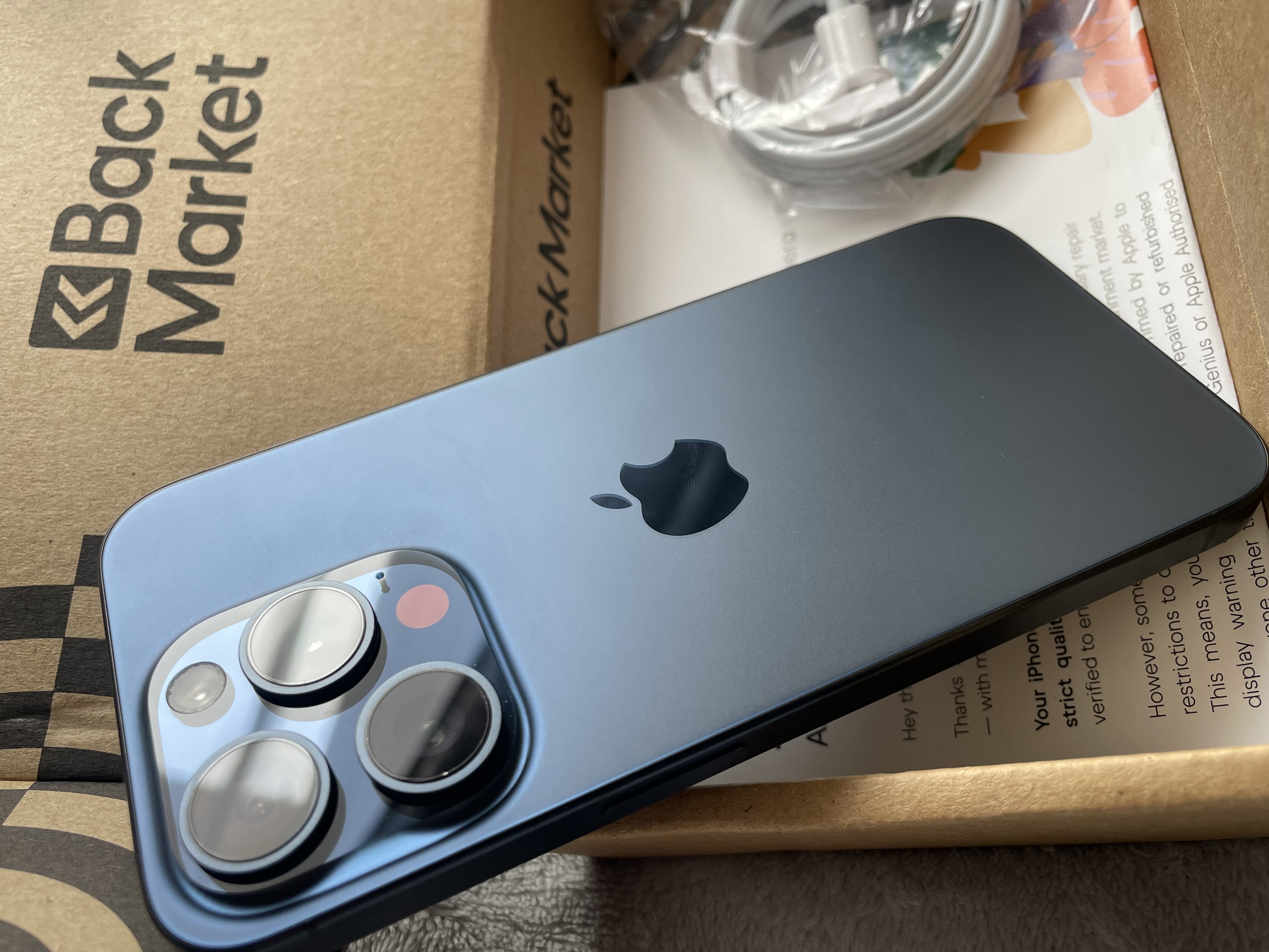 iPhone 15 Pro 512GB - White Titanium - Unlocked | Back Market