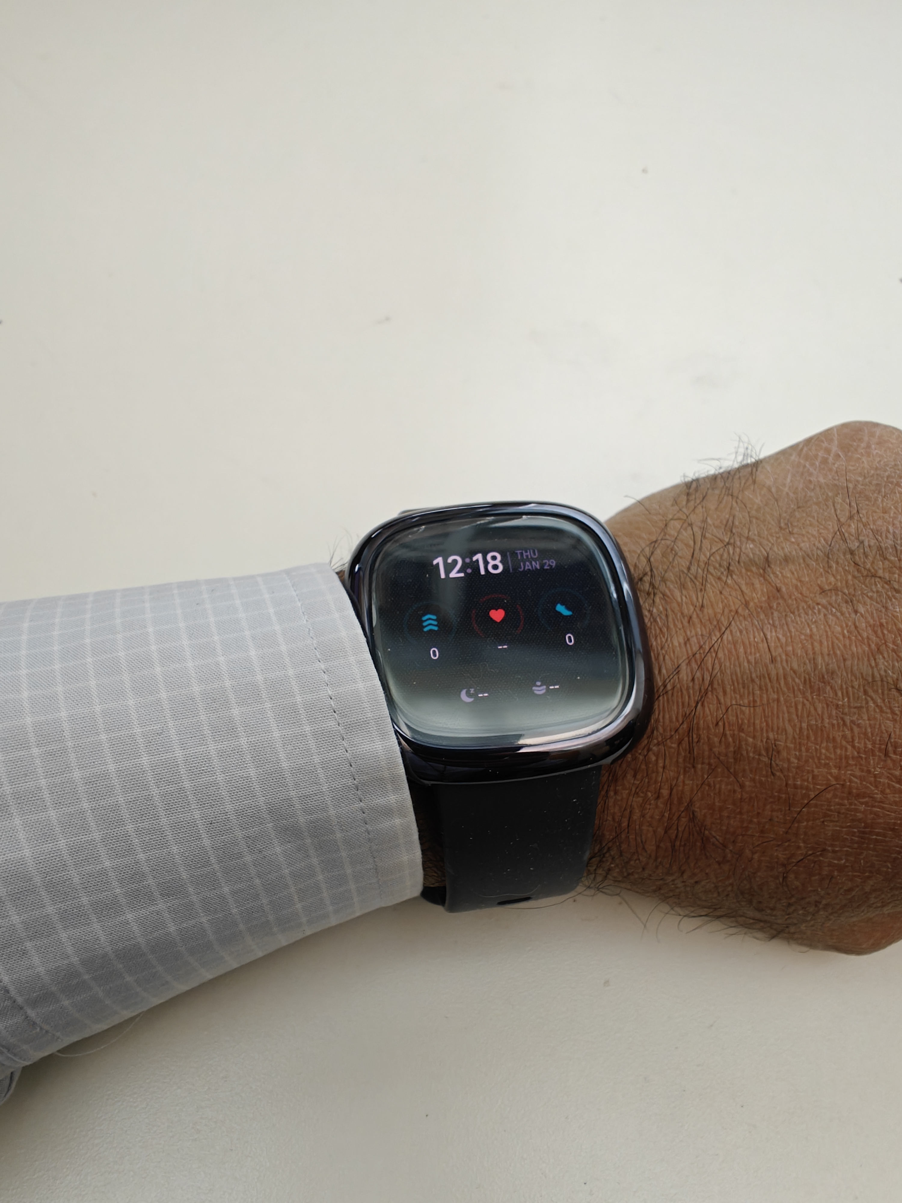 Fitbit Smart Watch Sense 2 HR GPS - Black | Back Market