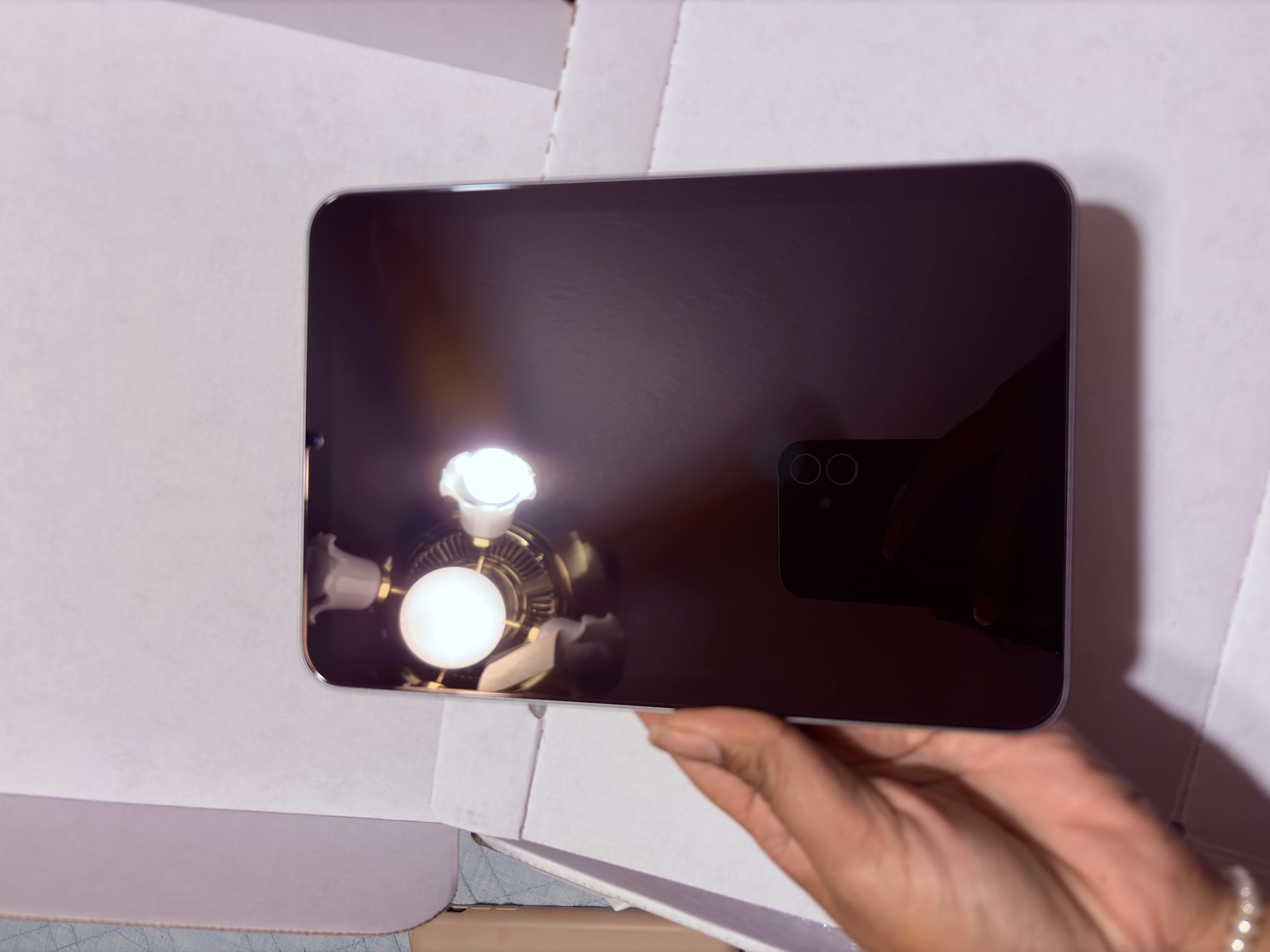 iPad mini 8.3-inches (2024) 7th gen 128 GB - Wi-Fi - Blue | Back