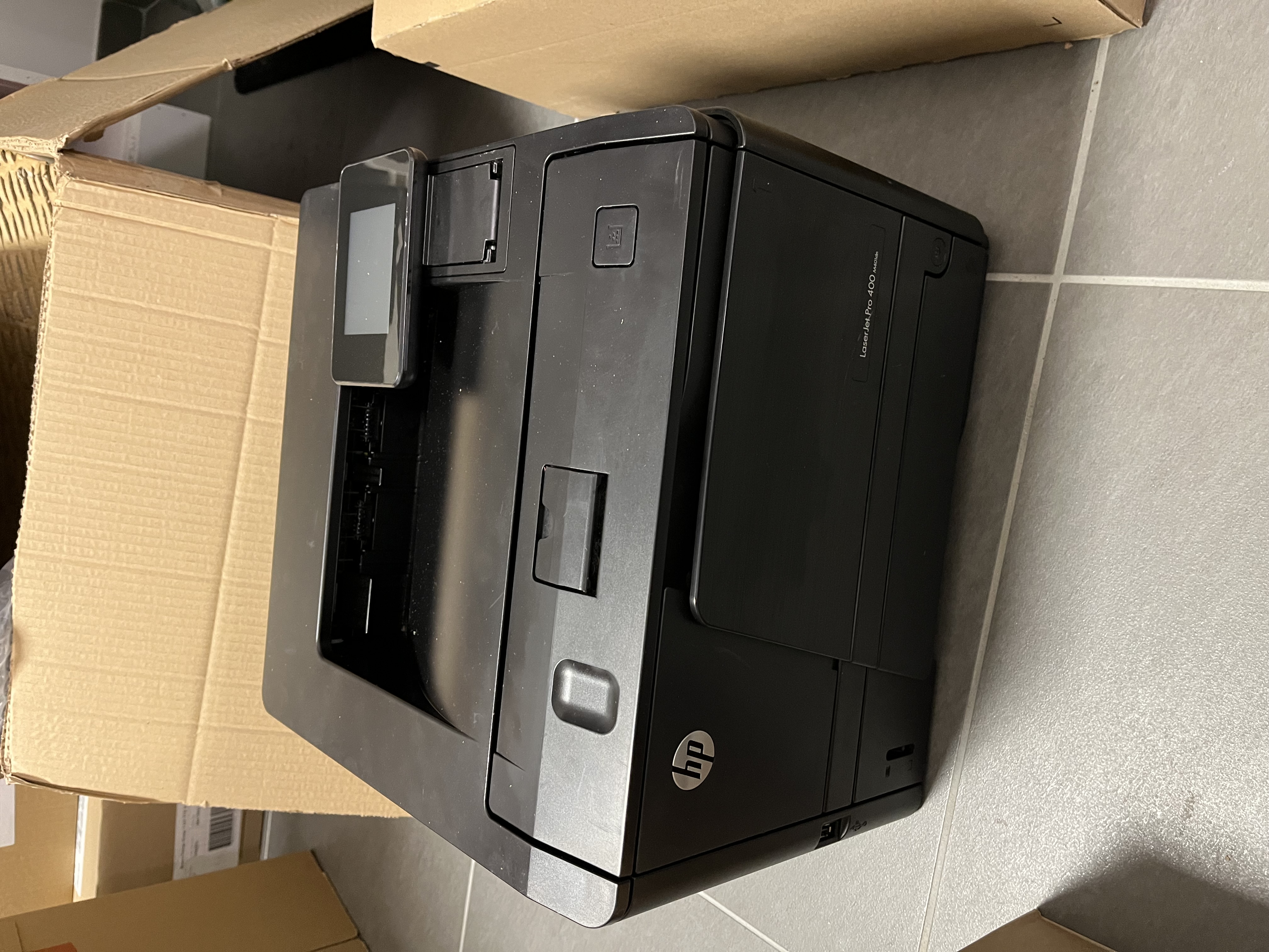 Stampante HP Laserjet Pro M401dne - Monocromatica, A4, USB 2.0, Collegabile In Rete (usata)