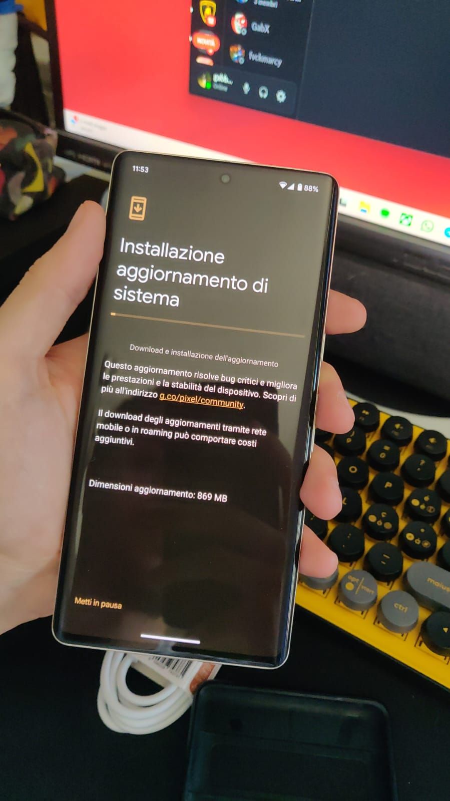 ERT GROUP Custodia per Cellulare per Google PIXEL 7 PRO