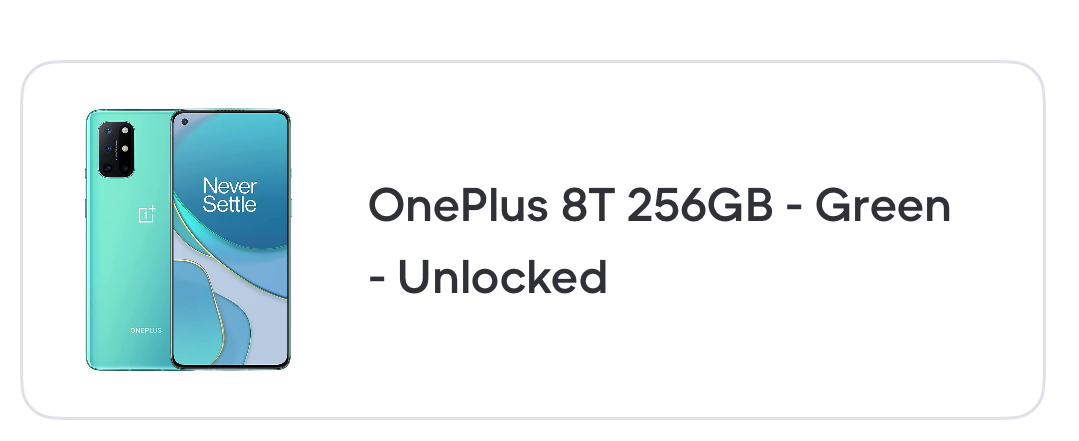 Used & refurbished OnePlus 8T for sale | Back Market