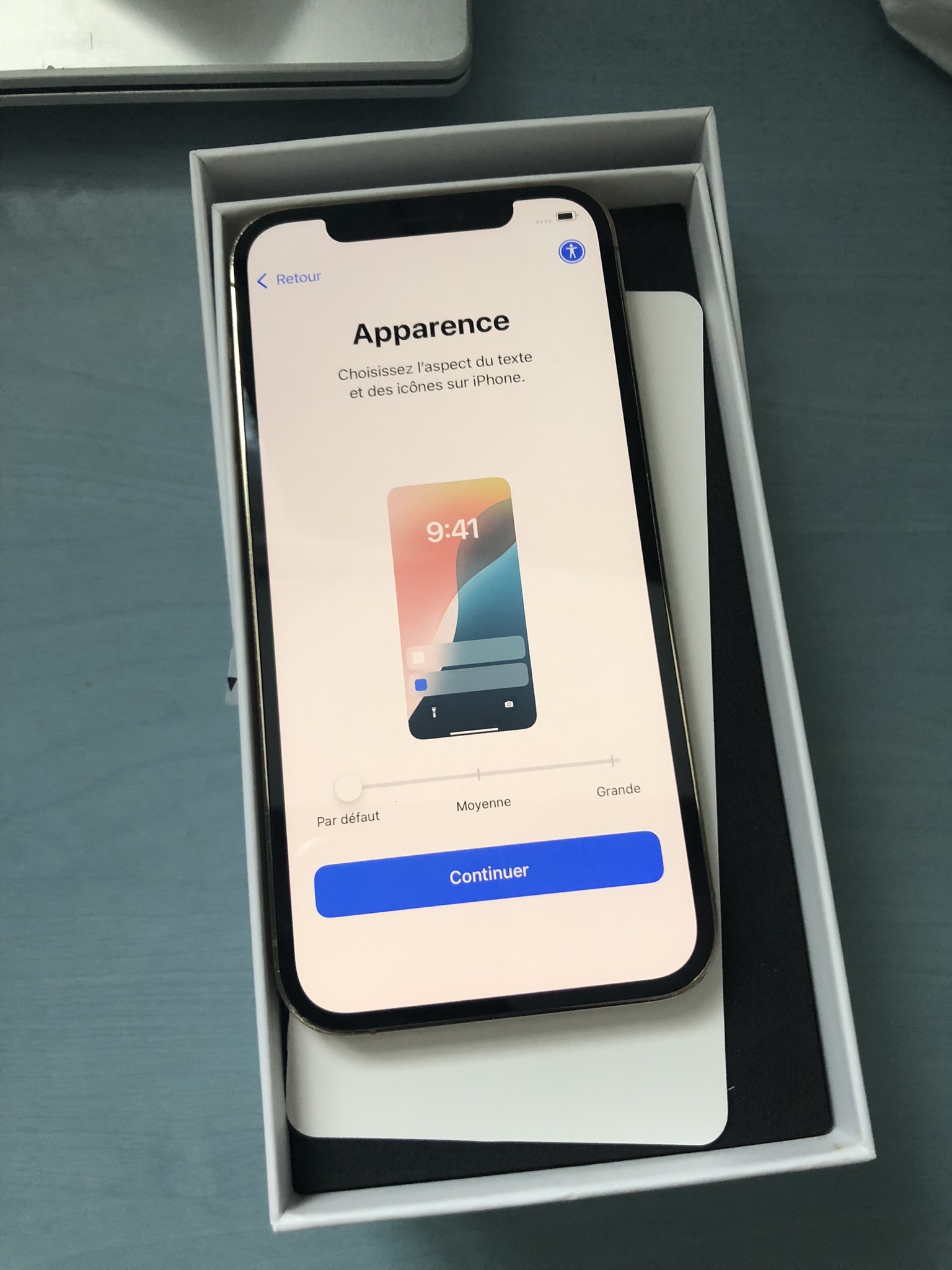 Connecteur De Charge Apple Original Bleu Pacifique - Pour IPhone 12 & 12 Pro, Neuf