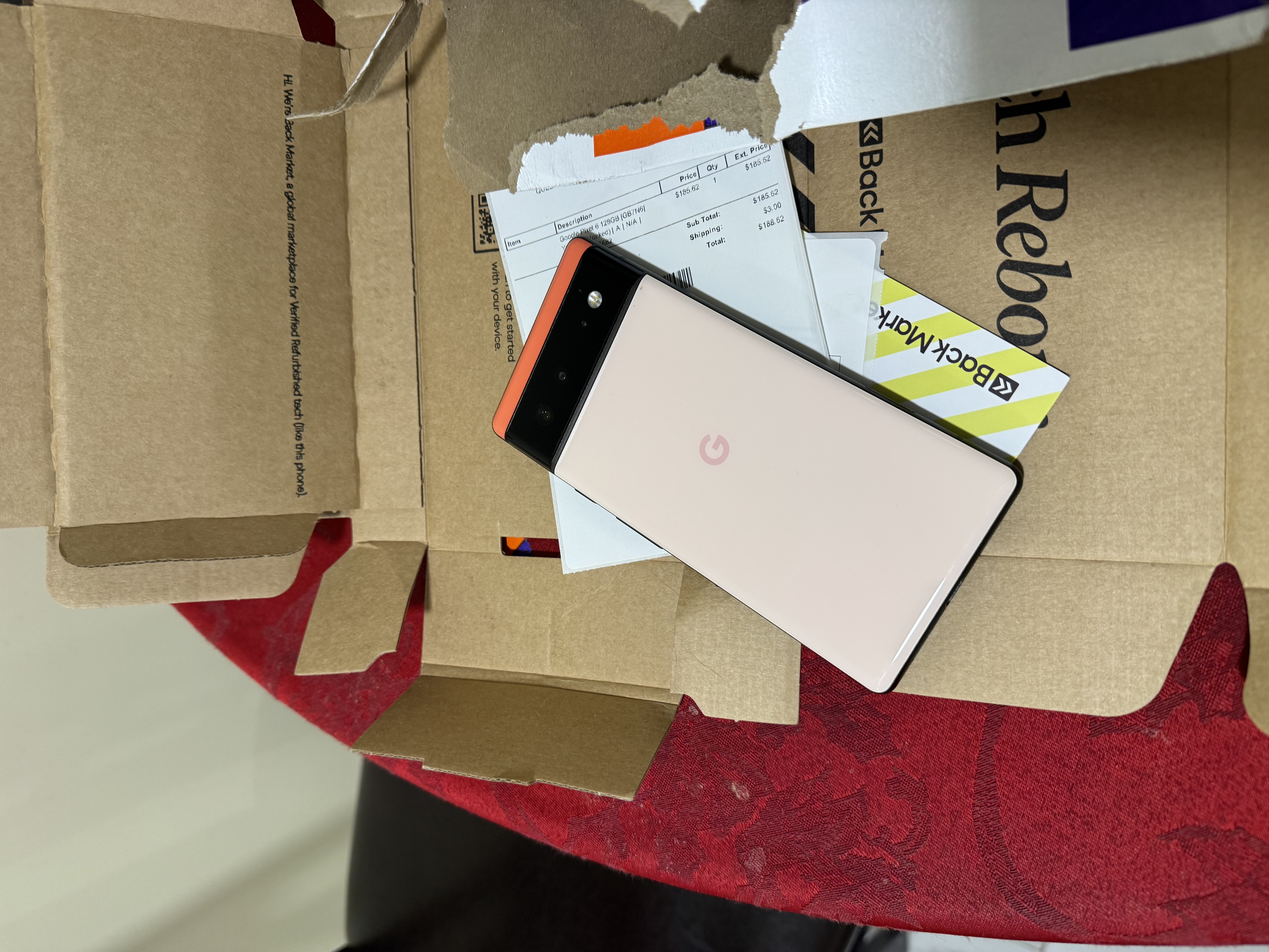 Google Pixel 6 256GB - Black - Unlocked | Back Market